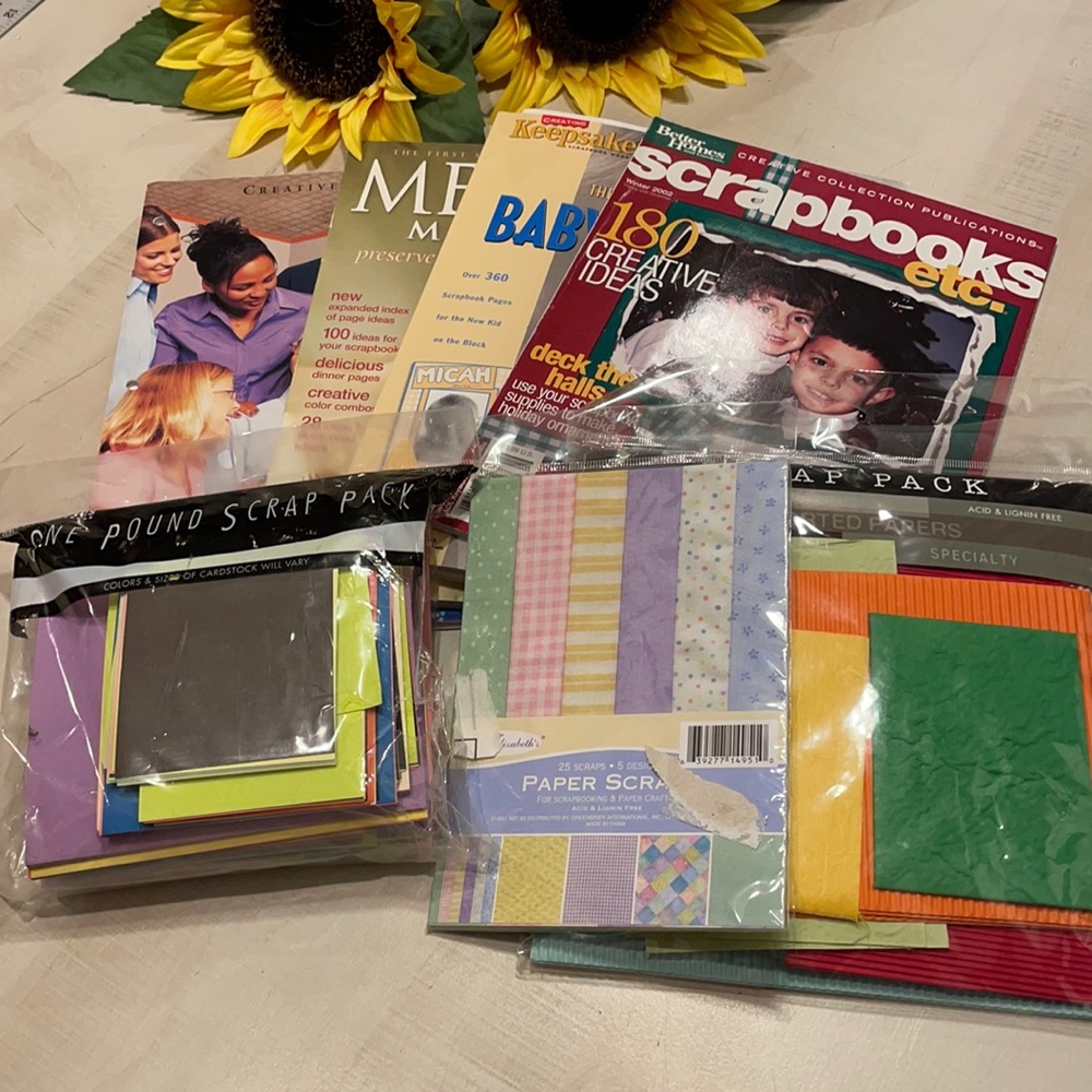 VINTAGE Scrapbook Creative Memory Magazines Bundle